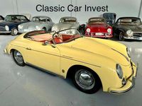 Usata Porsche 356 75 CV (55 kW) 1957 Giallo banana Cabrio