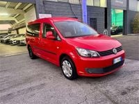 Usata VW Caddy Maxi 102 CV (75 kW) 2013 Rosso Monovolume
