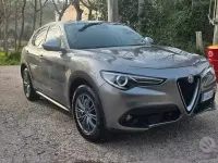 Second-hand Alfa Romeo Stelvio 179 CP (131 kW) 2018 Gri SUV