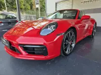 Usata Porsche 911 Carrera 4S Cabriolet 450 CV (330 kW) 2020 Rosso Cabrio