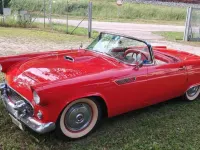 Usata Ford Thunderbird 199 CV (146 kW) 1955 Rosso Cabrio