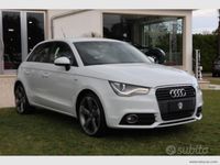 Usata Audi A1 S-Line 90 CV (66 kW) 2014 Bianco Utilitaria