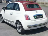Usata Fiat 500C Lounge 84 CV (61 kW) 2012 Bianco Cabrio