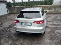 Usata Audi A3 S-Line 150 CV (110 kW) 2014 Grigio Berlina