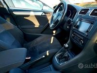 Usata VW Golf VI 122 CV (89 kW) 2011 Nero Utilitaria