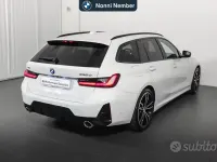 Usata BMW 330 286 CV (210 kW) 2022 Alpin white pastello Station wagon