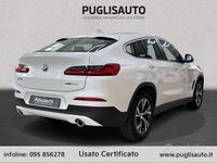 Usata BMW X4 Advantage 190 CV (139 kW) 2018 Bianco SUV