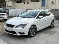 Usata Seat Leon Style 110 CV (80 kW) 2016 Bianco Utilitaria