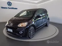 Usata VW up! Highline 90 CV (66 kW) 2018 Nero Utilitaria