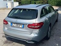 Usata Mercedes C180 AMG Edition 1 116 CV (85 kW) 2015 Grigio Station wagon
