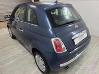 Usata Fiat 500 Lounge 69 CV (50 kW) 2013 Blu pastello Utilitaria