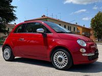 Usata Fiat 500 Lounge 69 CV (50 kW) 2008 Rosso Utilitaria