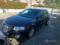 Usata Audi A3 105 CV (77 kW) 2013 Nero Berlina