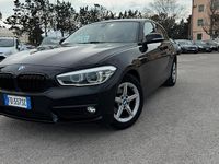 Usata BMW 118 Efficient Dynamics 150 CV (110 kW) 2016 Nero Utilitaria