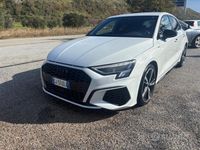 Usata Audi A3 S-Line 150 CV (110 kW) 2021 Bianco Berlina