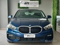 Usata BMW 116 Sport Line 116 CV (85 kW) 2021 Blu Utilitaria
