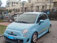 Usata Abarth 500 135 CV (99 kW) 2013 Blu Berlina