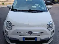 Usata Fiat 500 75 CV (55 kW) 2012 Bianco Cabrio