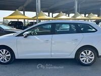 Usata Seat Leon ST Style 105 CV (77 kW) 2014 Bianco Station wagon