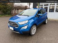 Usata Ford Ecosport Titanium 125 CV (91 kW) 2021 Blu SUV