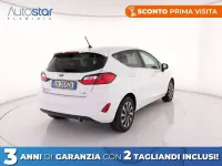 Begagnad Ford Fiesta Titanium 125 HK (91 kW) 2022 Vit Halvkombi