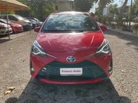 Usata Toyota Yaris Hybrid 73 CV (53 kW) 2018 Rosso Berlina