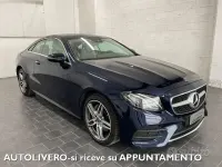 Usata Mercedes E220 194 CV (142 kW) 2019 Blu Coupé