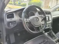 Usata VW Golf VII 110 CV (80 kW) 2016 Nero Station wagon