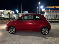 Usata Fiat 500 75 CV (55 kW) 2011 Rosso Cabrio