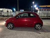 Usata Fiat 500 95 CV (69 kW) 2011 Rosso Cabrio