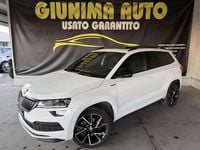 Usata Skoda Karoq SportLine 150 CV (110 kW) 2021 Bianco SUV