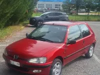 Usata Peugeot 106 75 CV (55 kW) 1997 Rosso Utilitaria