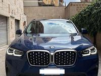 Usata BMW X4 286 CV (210 kW) 2023 Blu/azzurro SUV