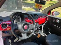 Usata Fiat 500 75 CV (55 kW) 2011 Rosso Berlina