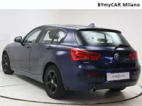 Usata BMW 116 116 CV (85 kW) 2017 Blu mediterraneo metallizzato Utilitaria