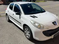 Usata Peugeot 206 60 CV (44 kW) 2011 Bianco Utilitaria