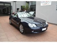 Usata Mercedes SL500 306 CV (225 kW) 2002 Blu Cabrio
