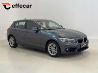 Usata BMW 118 Sport Line 150 CV (110 kW) 2019 Grigio Utilitaria