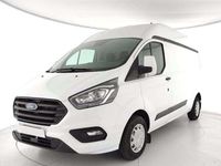 Usata Ford Transit Custom 131 CV (96 kW) 2023 Frozen white [73w]  pastello Furgone