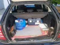 Usata Mercedes C220 150 CV (110 kW) 2006 Nero Station wagon