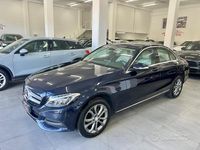Usata Mercedes C220 170 CV (125 kW) 2016 Blu Berlina