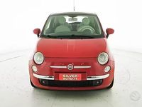 Usata Fiat 500 Lounge 101 CV (74 kW) 2010 Rosso Utilitaria