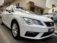 Usata Seat Leon ST Business 110 CV (80 kW) 2017 Bianco Station wagon