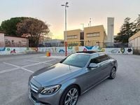 Usado Mercedes C200 136 CV (100 kW) 2015 Gris Berlina