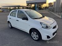 Usata Nissan Micra Visia 80 CV (58 kW) 2015 Bianco Utilitaria
