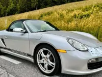 Usata Porsche Boxster 239 CV (175 kW) 2005 Argento Cabrio