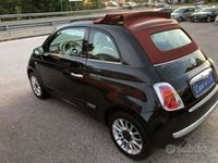 Usata Fiat 500C Lounge 69 CV (50 kW) 2014 Nero Cabrio