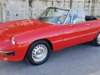 Usata Alfa Romeo GT Junior 104 CV (76 kW) 1975 Rosso Cabrio