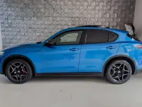 Usata Alfa Romeo Stelvio Ti 209 CV (153 kW) 2020 Blu/azzurro SUV