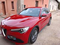 Usata Alfa Romeo Stelvio Super 160 CV (117 kW) 2020 Rosso SUV